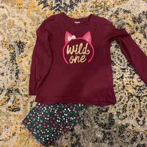 Gymboree girls size 5t set